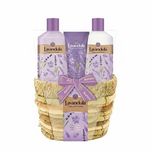 Picture of AURORA GIFT SET 3 PCS (WITH BASKET) – LAVENDER